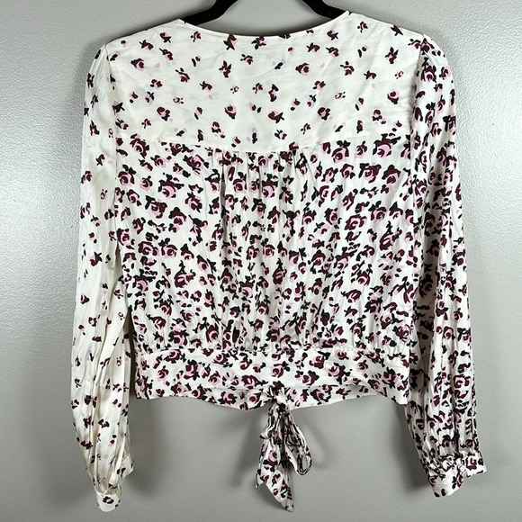 Paige Long Sleeve Floral Button Down Blouse - Picture 7 of 8